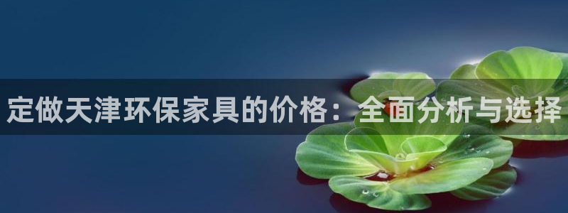 杏耀平台官网网址：定做天津环保家具的价格：全面分析与选择