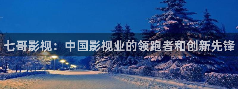 神秘影院：七哥影视：中国影视业的领跑者和创新先锋